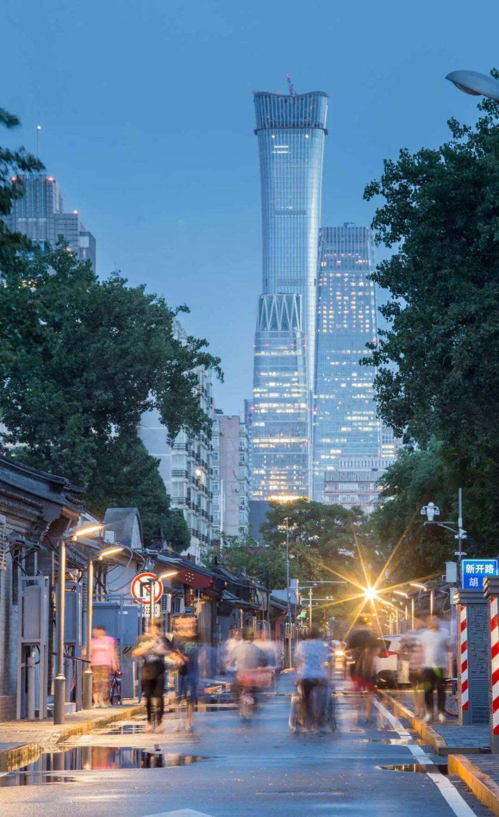 西總布胡同景觀。（受訪者供圖）