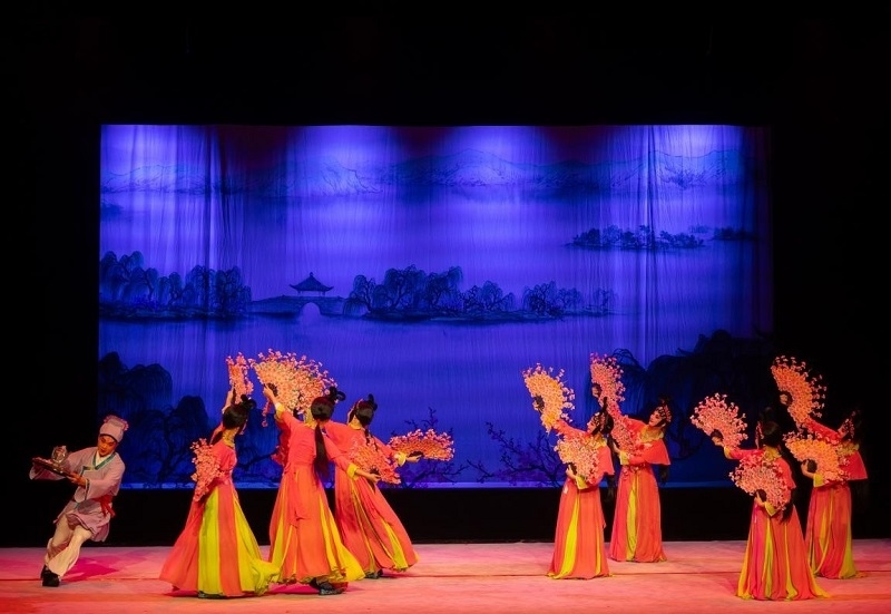 演出現(xiàn)場。中國駐匈牙利大使館供圖