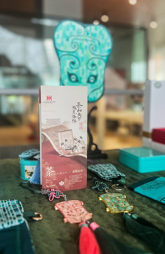 洛陽(yáng)非遺展示區(qū)。中國(guó)駐大阪旅游辦事處供圖