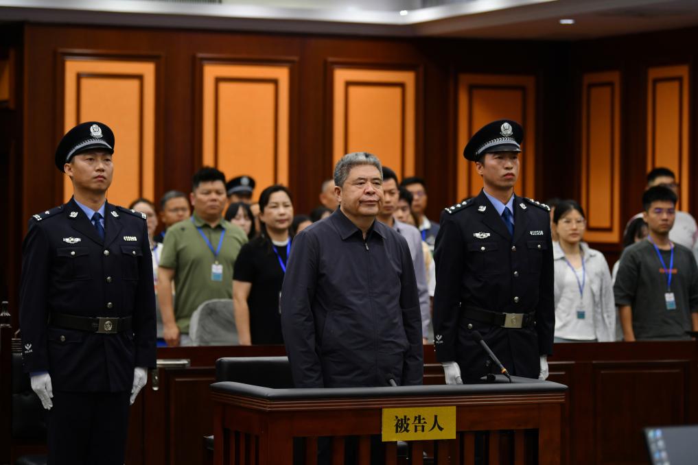 現(xiàn)場(chǎng)圖。（廣西壯族自治區(qū)南寧市中級(jí)人民法院供圖）