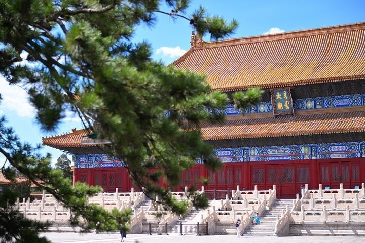 2023年7月8日拍攝的太廟享殿（也稱前殿）。